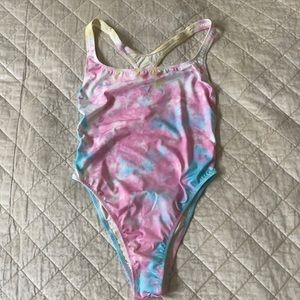 Solid & Striped One Piece Size M NWOT